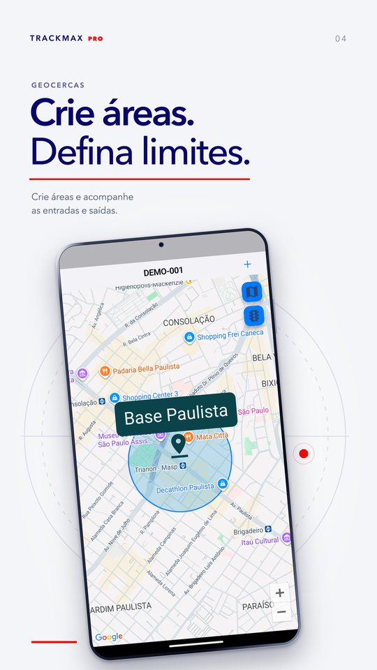 App TrackMax PRO: Geocercas
